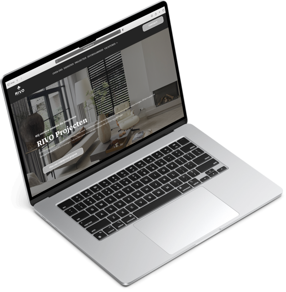 RIVO Projecten website